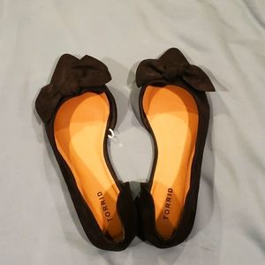 Torrid flats black size 10W